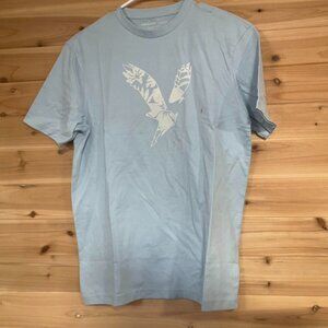 American Eagle Blue Tee Size